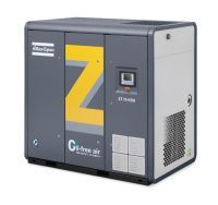 Винтовой безмасляный компрессор Atlas Copco ZR 75 VSD - 8.6 bar- 8.6  с осушителем