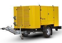 Винтовой компрессор Atmos PDP 190-14 (на шасси, фикс. высота, с тормозами)