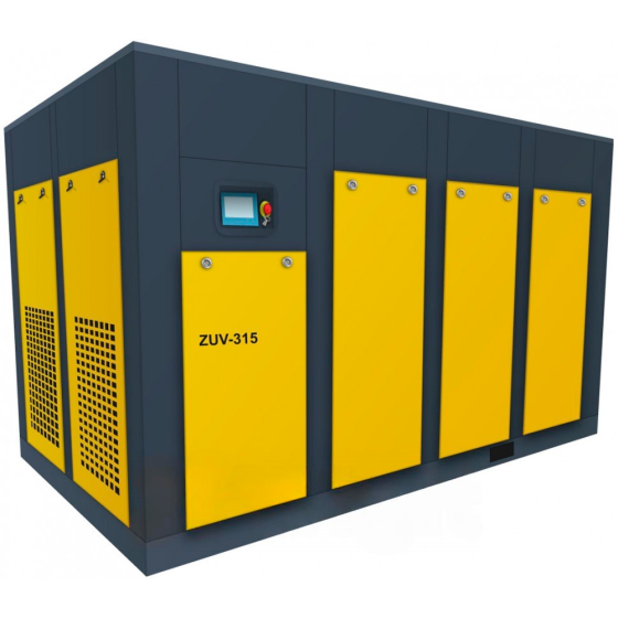 Винтовой компрессор ZUV – 315 8 бар прямой привод IP 23 D