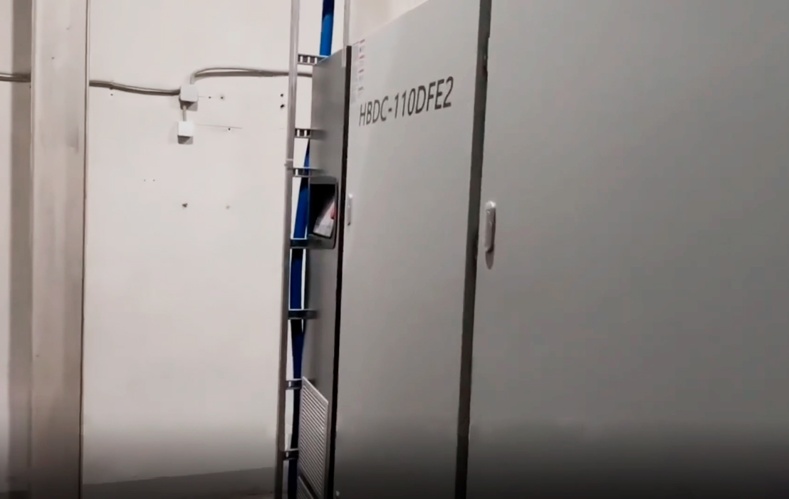 Винтовой двухступенчатый  компрессор Enger HBDC-110DFE2 8 для ООО "ЛиматонУпаковка"