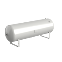 Ресивер горизонтальный DNT Р 250-10.457-3 (из нержавеющей стали)
