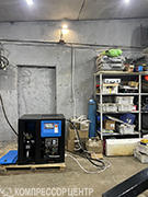 Винтовой компрессор "Hansmann" RS7.5A для ООО "Энерго Проект"