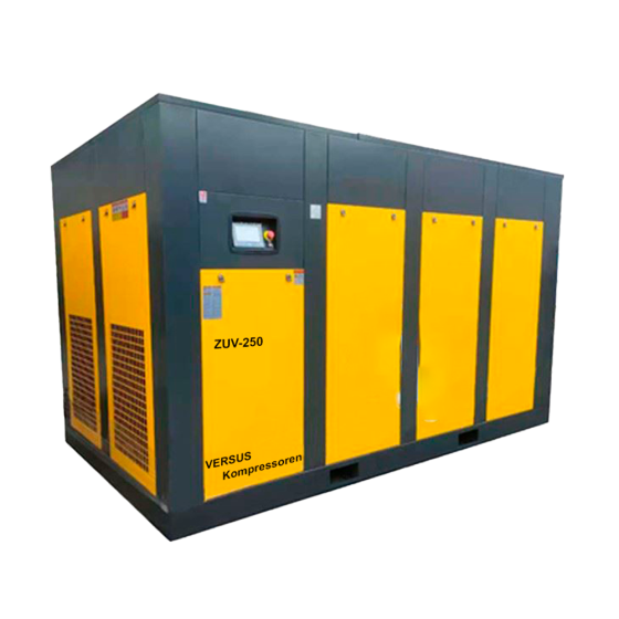 Винтовой компрессор ZUV – 250 8 бар прямой привод IP 23 D