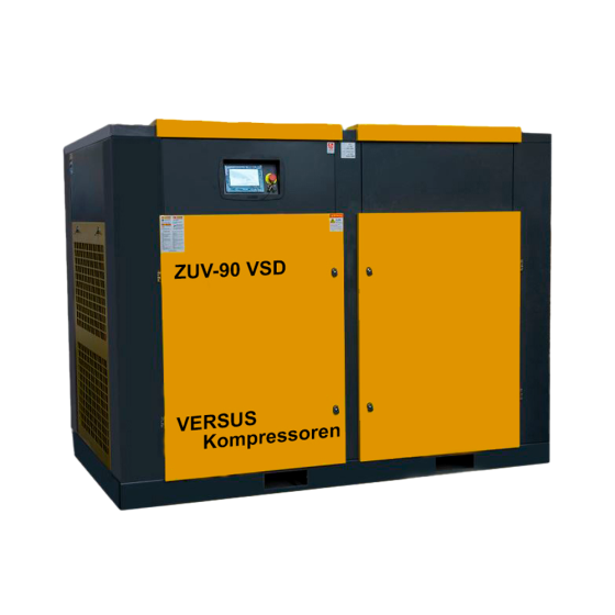 Винтовой компрессор ZUV – 90 VSD 13 бар прямой привод IP 54 D