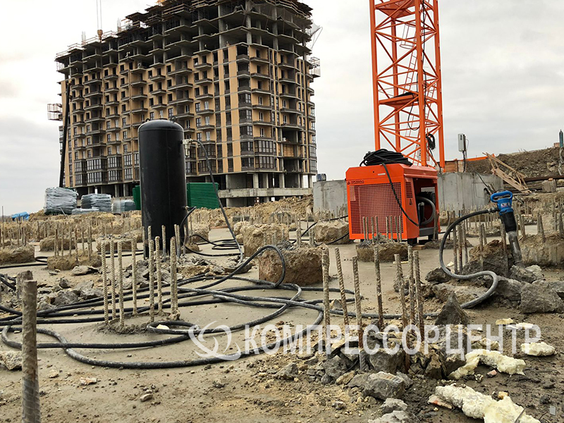 компрессор  ЗИФ СВЭ 6,3/0,7 для МСК-Капитал 2